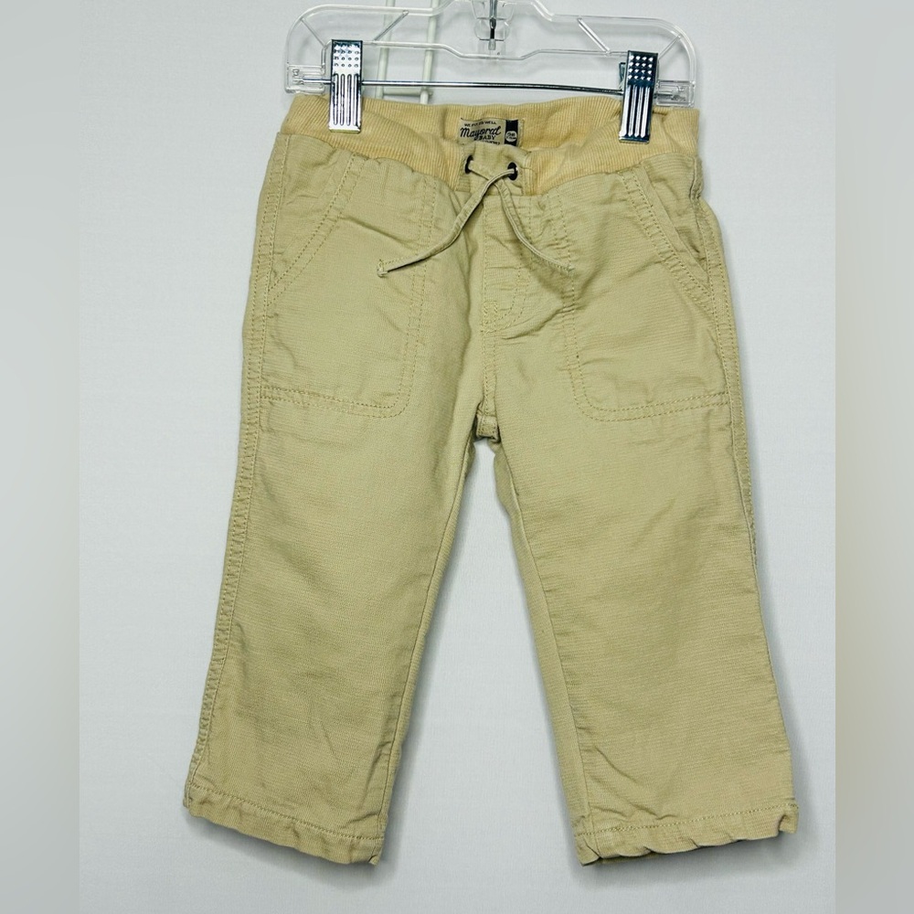 Mayoral Light Tan Kids Casual Pants